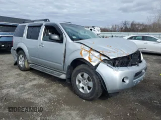 2008 Nissan Pathfinder SE with VIN 5N1AR18B38C658035, listed as a Copart auction lot 48280825 with Not provided miles and Clean title. Bid and sale history available at DreamBid. Image 4.