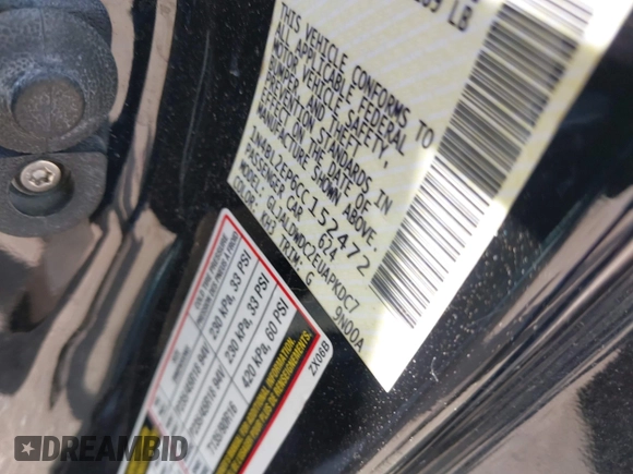 2012 Nissan Altima SR with VIN 1N4BL2EP6CC152472, listed as a IAAI auction lot 42167866 with 144,251 mi miles and . Bid and sale history available at DreamBid. Image 9.