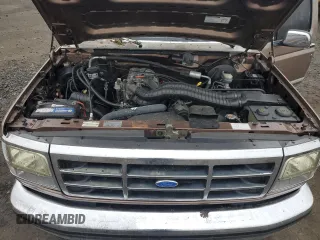 1993 Ford F-150 with VIN 1FTEX15N8PKB33583, listed as a Copart auction lot 89365335 with 0 mi miles and Salvage Title. Bid and sale history available at carsss.com. Image 12.