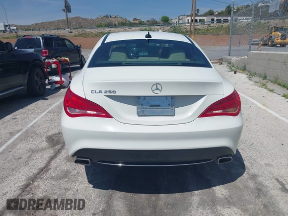 2015 Mercedes-Benz CLA 250 with VIN WDDSJ4EBXFN162498, listed as a IAAI auction lot 42159178 with 143,435 mi miles and . Bid and sale history available at DreamBid. Image 16.