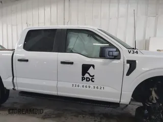 2023 Ford F-150 XL with VIN 1FTEW1EP7PKE20482, listed as a IAAI auction lot 41848669 with 27,933 mi miles. Bid and sale history available at carsss.com. Image 13.