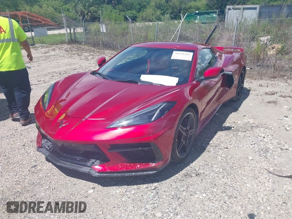 2023 Chevrolet Corvette 2LT with VIN 1G1YB3D42P5104457, listed as a IAAI auction lot 39539767 with 23,669 mi miles. Bid and sale history available at carsss.com. Image 19.