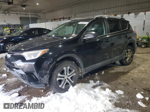 2017 Toyota RAV4 LE with VIN 2T3BFREV7HW601557, listed as a Copart auction lot 46050215 with 128,757 mi miles and Salvage Title. Bid and sale history available at DreamBid. Image 1.
