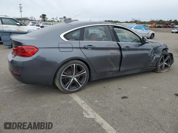 2019 BMW 4 Series 430i xDrive with VIN WBA4J3C57KBL06883, listed as a Copart auction lot 51690695 with 90,695 mi miles and Non repairable. Bid and sale history available at DreamBid. Image 3.