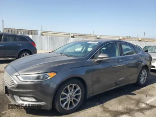 2017 Ford Fusion SE with VIN 3FA6P0HD7HR247627, listed as a Copart auction lot 61872975 with 230,032 mi miles and Salvage title. Bid and sale history available at DreamBid. Image 1.