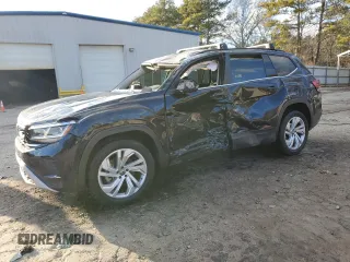 2021 Volkswagen Atlas SE with VIN 1V2WP2CA6MC567189, listed as a Copart auction lot 41929445 with 48,572 mi miles and Non repairable. Bid and sale history available at DreamBid. Image 1.