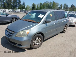2006 Honda Odyssey EX-L with VIN 5FNRL38646B120807, listed as a IAAI auction lot 42101240 with 1 mi miles. Bid and sale history available at carsss.com. Image 2.