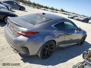 2015 Lexus RC 350 with VIN JTHHE5BC8F5003098, listed as a Copart auction lot 73410154 with 55,268 mi miles and Salvage Title. Bid and sale history available at carsss.com. Image 3.