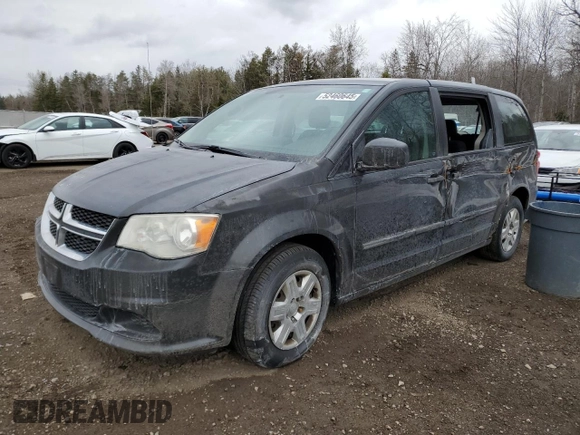 2012 Dodge Grand Caravan SE with VIN 2C4RDGBG4CR335206, listed as a Copart auction lot 52460645 with 191,024 mi miles and Clean Title. Bid and sale history available at DreamBid. Image 1.