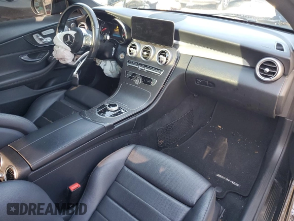 2019 Mercedes-Benz C 300 with VIN WDDWJ8EB5KF856691, listed as a Copart auction lot 82605784 with 59,543 mi miles and Salvage title. Bid and sale history available at DreamBid. Image 8.
