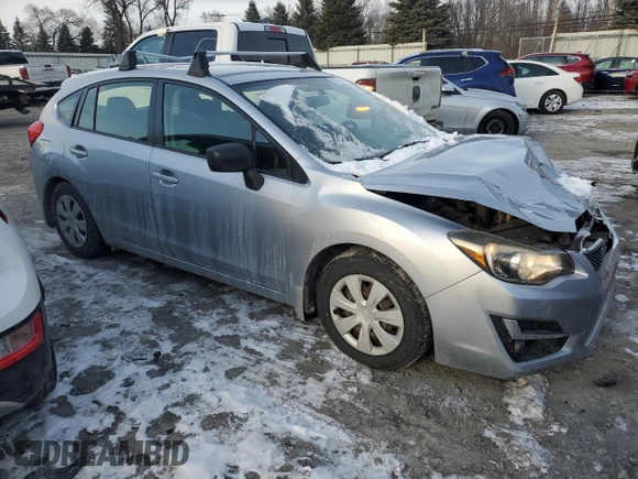 2015 Subaru Impreza 2.0i with VIN JF1GPAA65F9269270, listed as a Copart auction lot 88978045 with 108,580 mi miles and Salvage title. Bid and sale history available at DreamBid. Image 4.