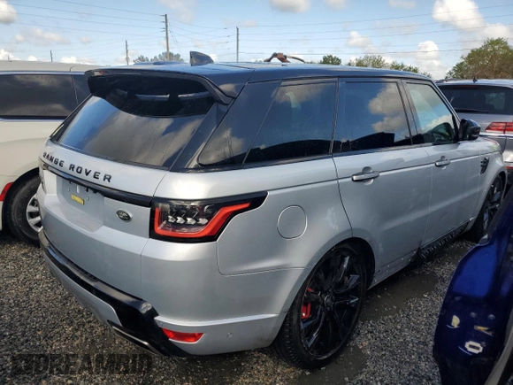 2022 Land Rover Range Rover Sport HST with VIN SALWS2RU3NA235380, listed as a Copart auction lot 74304884 with 16,242 mi miles and Non repairable. Bid and sale history available at DreamBid. Image 3.