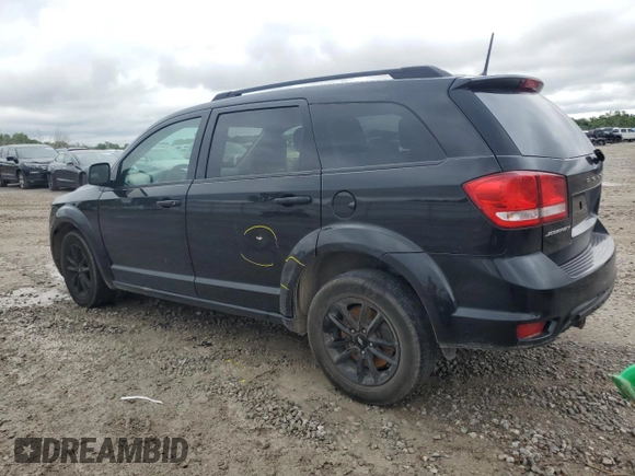 2019 Dodge Journey SE z VIN 3C4PDCBB1KT798081, wystawiony jako Copart lot #58491395 z przebiegiem 102 740 mil mil oraz Szkoda całkowita • Salvage title. Historia ofert i sprzedaży dostępna na DreamBid. Obrazek 2.