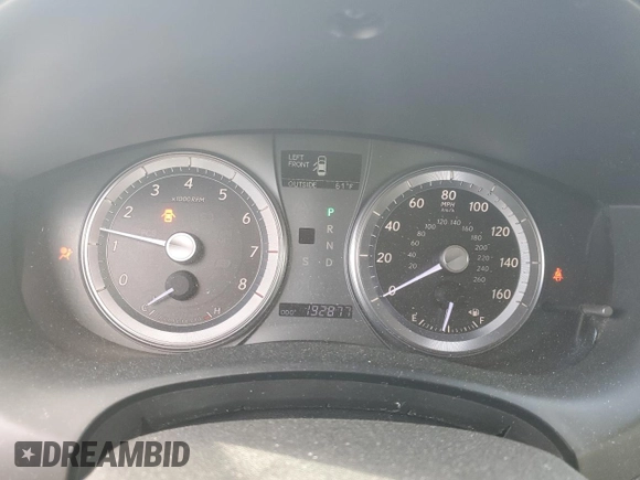 2011 Lexus ES with VIN JTHBK1EG2B2442864, listed as a Copart auction lot 54559795 with 192,877 mi miles and Salvage Title. Bid and sale history available at carsss.com. Image 9.
