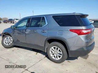 2021 Chevrolet Traverse LS with VIN 1GNERFKW9MJ150468, listed as a Copart auction lot 45326615 with 64,980 mi miles and Clean Title. Bid and sale history available at carsss.com. Image 2.