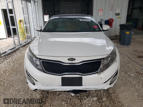 2015 Kia Optima EX z VIN 5XXGN4A75FG452374, wystawiony jako Copart lot #59928725 z przebiegiem 162 831 mil mil oraz Szkoda całkowita • Salvage title. Historia ofert i sprzedaży dostępna na DreamBid. Obrazek 5.