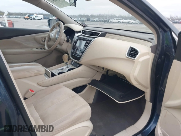 2016 Nissan Murano Platinum with VIN 5N1AZ2MG8GN129836, listed as a IAAI auction lot 41590271 with 118,214 mi miles and . Bid and sale history available at carsss.com. Image 5.