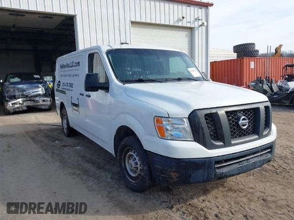 2013 Nissan NV S with VIN 1N6BF0KM9DN101101, listed as a IAAI auction lot 41384511 with 232,485 mi miles. Bid and sale history available at carsss.com. Image 1.