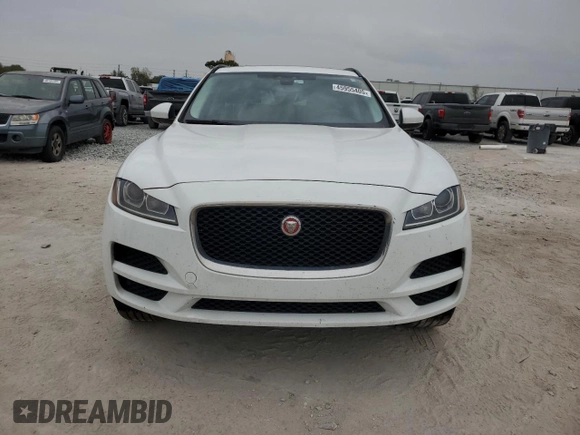 2017 Jaguar F-Pace 35t Premium with VIN SADCJ2BVXHA098074, listed as a Copart auction lot 45955405 with 132,337 mi miles and Salvage Title. Bid and sale history available at DreamBid. Image 5.