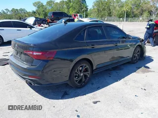 2024 Volkswagen Jetta GLI Autobahn with VIN 3VW1T7BU9RM050889, listed as a IAAI auction lot 41741652 with 5,275 mi miles and . Bid and sale history available at DreamBid. Image 4.