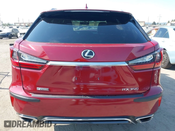 2016 Lexus RX 350 with VIN 2T2BZMCA9GC013433, listed as a IAAI auction lot 42781697 with 90,005 mi miles and . Bid and sale history available at DreamBid. Image 16.