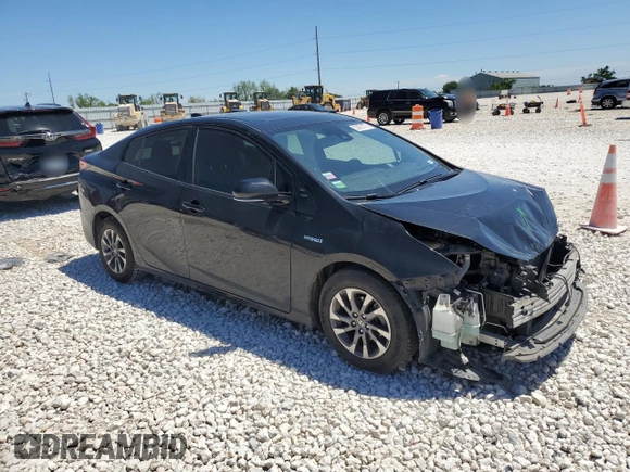 2019 Toyota Prius L Eco z VIN JTDKARFU7K3071668, wystawiony jako Copart lot #53901475 z przebiegiem 146 568 mil mil oraz Szkoda całkowita • Salvage title. Historia ofert i sprzedaży dostępna na DreamBid. Obrazek 4.