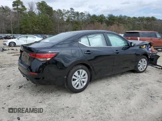 2024 Nissan Sentra S with VIN 3N1AB8BV7RY391787, listed as a Copart auction lot 48869895 with 3,429 mi miles and Salvage Title. Bid and sale history available at carsss.com. Image 3.