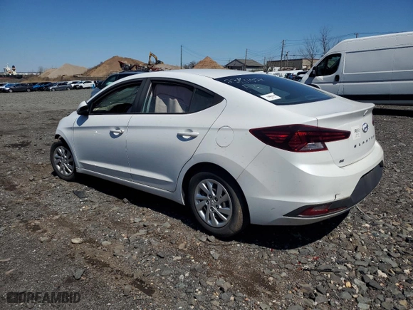 2020 Hyundai Elantra SE with VIN 5NPD74LF2LH597535, listed as a Copart auction lot 50311165 with 14,962 mi miles and Salvage Title. Bid and sale history available at carsss.com. Image 2.