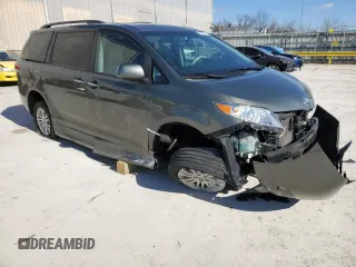 2011 Toyota Sienna XLE AAS с VIN 5TDYK3DC2BS096636, выставлен на аукционе Copart как лот 39746143 с пробегом 77 793 миль миль и На запчасти • Non repairable. История ставок и продаж доступна на DreamBid. Изображение 4.