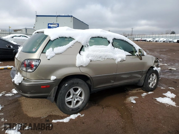 2003 Lexus RX 300 with VIN JTJHF10U630307037, listed as a Copart auction lot 81918104 with Not Provided miles and Salvage Title. Bid and sale history available at carsss.com. Image 3.
