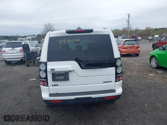 2016 Land Rover LR4 HSE Lux with VIN SALAK2V61GA793233, listed as a IAAI auction lot 41940170 with 150,635 mi miles and . Bid and sale history available at DreamBid. Image 16.