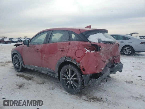 2018 Mazda CX-3 Touring with VIN JM1DKFC79J0300810, listed as a Copart auction lot 45122375 with 51,384 mi miles and Salvage Title. Bid and sale history available at carsss.com. Image 2.