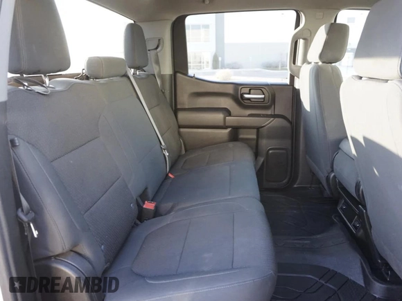 2021 Chevrolet Silverado 1500 Work Truck with VIN 1GCUYAEF7MZ143140, listed as a Copart auction lot 44387905 with 50,449 mi miles and Clean Title. Bid and sale history available at DreamBid. Image 6.