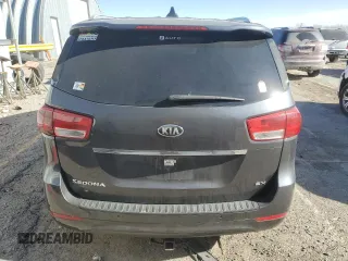 2016 Kia Sedona EX with VIN KNDMC5C17G6116524, listed as a Copart auction lot 82407804 with 163,309 mi miles and Salvage Title. Bid and sale history available at carsss.com. Image 6.