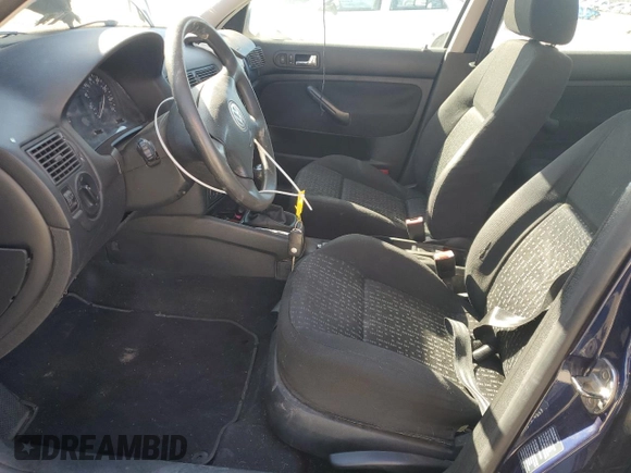 2004 Volkswagen Golf с VIN 9BWFR61J144031207, выставлен на аукционе Copart как лот 46114785 с пробегом 251 968 миль миль и Списание • Salvage title. История ставок и продаж доступна на DreamBid. Изображение 7.