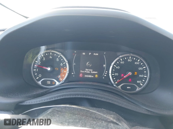 2017 Jeep Renegade Latitude with VIN ZACCJABB9HPF30780, listed as a IAAI auction lot 41693869 with 242,482 mi miles and . Bid and sale history available at DreamBid. Image 7.