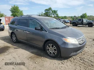 2012 Honda Odyssey EX with VIN 5FNRL5H4XCB090508, listed as a Copart auction lot 55414565 with 207,346 mi miles and Clean Title. Bid and sale history available at carsss.com. Image 4.