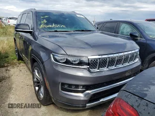 2023 Jeep Grand Wagoneer Series III z VIN 1C4SJVGP5PS512227, wystawiony jako Copart lot #76004214 z przebiegiem Nie podano mil oraz Szkoda całkowita • Salvage title. Historia ofert i sprzedaży dostępna na DreamBid. Obrazek 4.