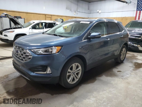2019 Ford Edge SEL z VIN 2FMPK4J96KBB12912, wystawiony jako Copart lot #61029835 z przebiegiem 93 474 mil mil oraz Czysty tytuł • Clean title. Historia ofert i sprzedaży dostępna na DreamBid. Obrazek 1.