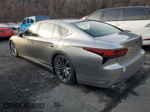 2021 Lexus LS 500 with VIN JTHD51FF7M5014893, listed as a Copart auction lot 86109654 with Not provided miles and Non repairable. Bid and sale history available at DreamBid. Image 2.