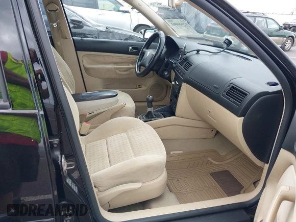 2003 Volkswagen Jetta GLS with VIN WVWSE61J63W169039, listed as a IAAI auction lot 42468003 with 206,405 mi miles and . Bid and sale history available at DreamBid. Image 5.