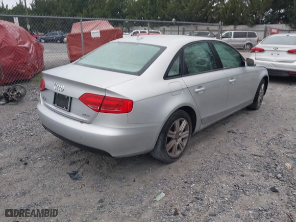 2010 Audi A4 2.0T Premium with VIN WAUAFAFL2AN034484, listed as a IAAI auction lot 41823204 with 114,690 mi miles. Bid and sale history available at carsss.com. Image 4.