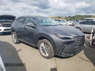 2023 Lexus NX 350h Luxury with VIN 2T2HKCEZ0PC014367, listed as a Copart auction lot 72261014 with Not Provided miles and Salvage Title. Bid and sale history available at DreamBid. Image 4.