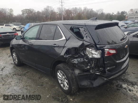 2019 Chevrolet Equinox LT with VIN 2GNAXUEV1K6176701, listed as a Copart auction lot 82178454 with 68,997 mi miles and Salvage Title. Bid and sale history available at DreamBid. Image 2.
