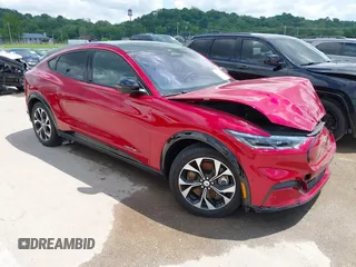2021 Ford Mustang Mach-E Premium z VIN 3FMTK3R71MMA08132, wystawiony jako IAAI lot #42019112 z przebiegiem 38 024 mil mil oraz . Historia ofert i sprzedaży dostępna na DreamBid. Obrazek 1.