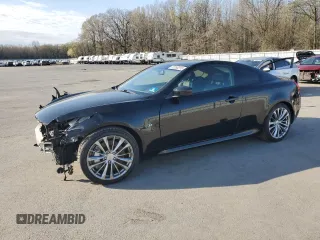 2014 Infiniti Q60 Coupe Journey with VIN JN1CV6EK9EM112326, listed as a Copart auction lot 52280215 with 52,855 mi miles and Salvage Title. Bid and sale history available at carsss.com. Image 1.