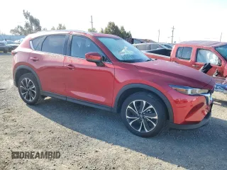 2023 Mazda CX-5 2.5 S Premium Package with VIN JM3KFBDM2P0196668, listed as a Copart auction lot 51646845 with 5,976 mi miles and Salvage Title. Bid and sale history available at carsss.com. Image 4.