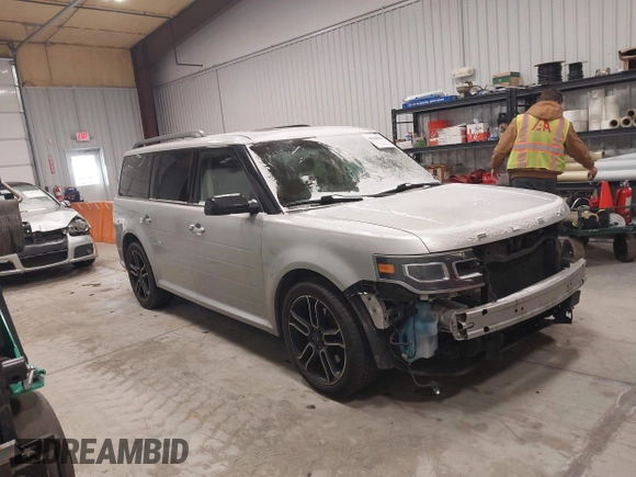 2015 Ford Flex Limited z VIN 2FMHK6D80FBA22700, wystawiony jako IAAI lot #41368354 z przebiegiem 168 054 mil mil oraz . Historia ofert i sprzedaży dostępna na DreamBid. Obrazek 1.