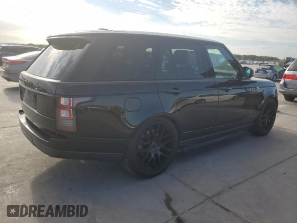 2015 Land Rover Range Rover with VIN SALGR2VF9FA240821, listed as a Copart auction lot 81156374 with 136,243 mi miles and Clean Title. Bid and sale history available at carsss.com. Image 3.