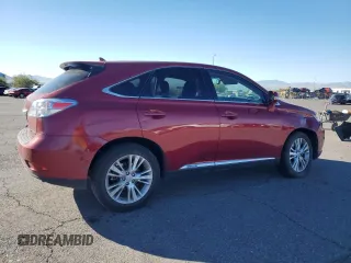 2010 Lexus RX 450h with VIN JTJZB1BA1A2002890, listed as a Copart auction lot 80060764 with 106,880 mi miles and Salvage Title. Bid and sale history available at DreamBid. Image 3.